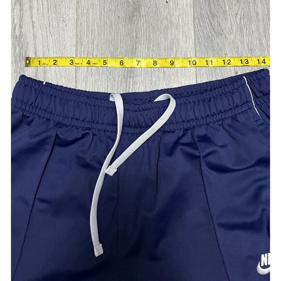 Y2K Retro Nike Classic Navy Blue White Track Pants Mens Large - Picture 5 of 6